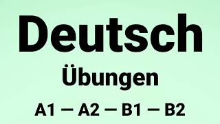 Deutsche Grammatik Übungen Mix Beginner Präpositionen Akkusativ und Dativ einsetzten fill in [upl. by Dnalevets728]