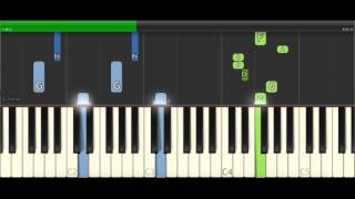 COCOON  Milky Chance Piano Tutorial [upl. by Ayila]