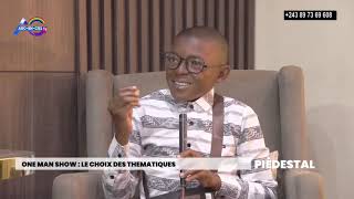 PIEDESTAL ONE MAN SCHOW  LE CHOIX DES THEMATIQUES AVEC LHUMORISTE GEANT [upl. by Nagar]