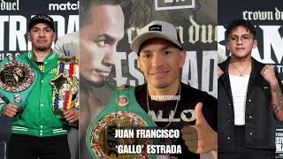 Gallo Estrada estamos listos para enfrentar Bam Rodriguez 🥊🥊🥊🥊 [upl. by Suertemed4]