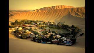 Desierto de Ica y el oasis de Huacachina Ica  Atractivo turístico [upl. by Nesaj]