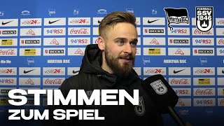 BSCULM  Die Stimmen zum Auswärtsspiel in Berlin [upl. by Nairahcaz]