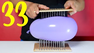 33 AMAZING SCIENCE EXPERIMENTS Compilation  Best of the Year [upl. by Kilah706]