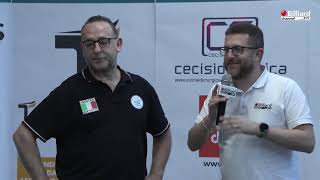 Minoccheri Iueri VS De Antonis Andrea  Campionato Italiano Master Boccette  Fermo 20232024 [upl. by Alhak]