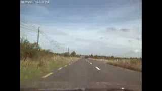 Driving in Ireland  Ballyhean to Castlebar  Time Lapse [upl. by Tsenre575]