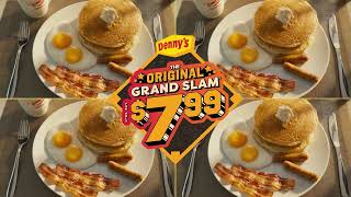 Dennys Commercial 2023  USA • Original Grand Slam for 799 [upl. by Einafpets119]