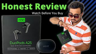 Mivi Duopods A25 Unboxing amp Honest review  Travie Tech [upl. by Prudhoe]