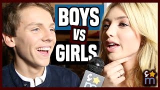 THE SWAP Celebs Reveal Questions for the Opposite Sex  Peyton List Jacob Bertrand  Interview [upl. by Mukund]