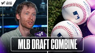 ⚾ TOP TAKEAWAYS from the 2024 MLB Draft Combine  Baseball BarBCast  Yahoo Sports [upl. by Burrton]