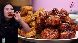 Korean Fried Chicken [upl. by Auqinehs]