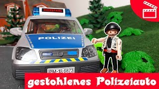 Der gestohlene Polizeiwagen  Playmobil Film deutsch stop motion Plegus [upl. by Weed]