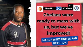 Man United 11 Chelsea  Nigeria Fans Reaction and Highlights  Premier League 2425 [upl. by Kissee4]