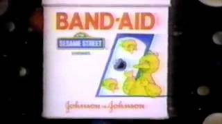 Sesame Street Band Aid commercial  1990 [upl. by Aihtiekal]