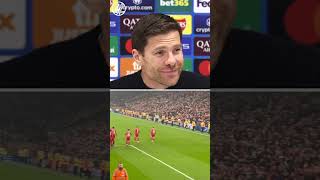 Xabi Alonso explains how Anfield atmosphere affected Leverkusen players lfc [upl. by Freytag186]