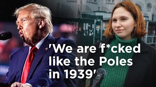 Ukrainians react to Trumps US election victory [upl. by Ilzel]