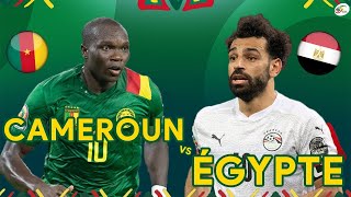 Match Cameroun Égypte  CAN 2022 demi finale  FOOTBALL [upl. by Tannen]