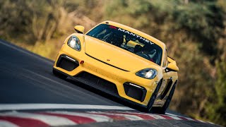 Porsche 718 GT4 MR Manual  Nurburgring 709 BTG  Schnelle Schwaben Trackday [upl. by Filler]