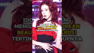 Idol Kpop yang memiliki KBS Korean beauty standards tertinggi di groupnya kpop trending shorts [upl. by Yelkcub]