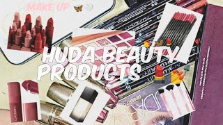 Huda Beauty Products 💄Review affordable makeup products [upl. by Fara]