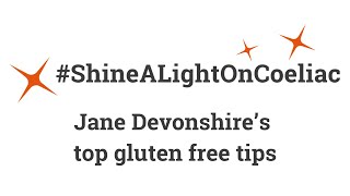 Jane Devonshires top gluten free tips [upl. by Attlee518]