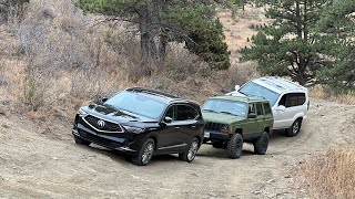 2022 Acura MDX SHAWDy Takes On The Out of Spec Hill Climb Challenge [upl. by Nosiram]