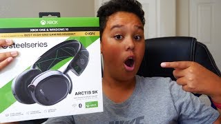 Steel Series Arctis 9x Headset Review and Unboxing [upl. by Wyn]