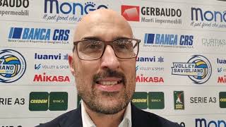 SaviglianoMantova 31  Le parole di coach Michele Bulleri [upl. by Ainsley490]