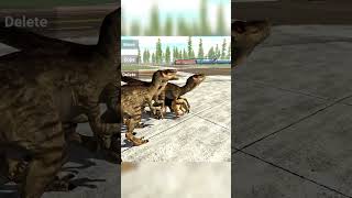 VELOCIRAPTOR VS DINO IN INDIAN BIKE 3D II🤯😱shorts gaming funny [upl. by Ecienal330]