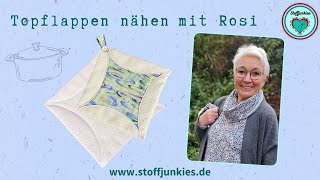 Stylische Topflappen selbst nähen – Schritt für Schritt erklärt [upl. by Ibob]