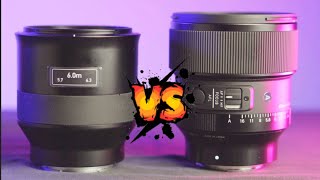 Sigma 85mm F 14 DG DN vs Zeiss Batis 85mm F 18 [upl. by Carrnan122]