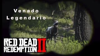 CÓMO CAZAR AL VENADO LEGENDARIO  Red Dead Redemption 2 [upl. by Adams]