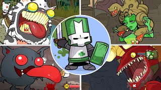 Castle Crashers Remastered All Bosses Fight [upl. by Doownil741]