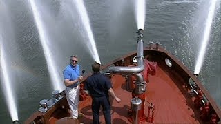 Visiting with Huell Howser Fireboat [upl. by Nrol]