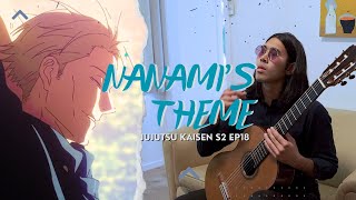 Nanamis theme  Jujutsu Kaisen S2 Ep18 OST  guitar cover [upl. by Aihpledalihp446]