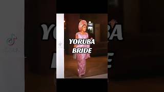 Yoruba bride traditional attires bridetobe youtubeshorts africanfashion [upl. by Suissac]