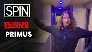 Whats Inside My Tour Bus Primus  SPIN [upl. by Bortman755]