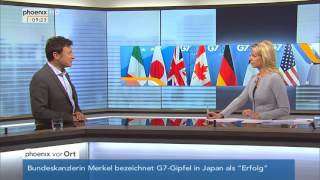 G7Gipfel Stefan Fröhlich im Gespräch am 27052016 [upl. by Thorncombe]