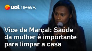 Vice de Pablo Marçal diz que saúde da mulher é importante para limpar a casa [upl. by Eleni]