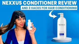 Try these 3 Top Hair Conditioner HacksProduct Review  Nexxus Ultimate Moisture Conditioner hair [upl. by Tory]