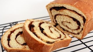 Homemade Cinnamon Raisin Bread Recipe  Laura Vitale  Laura in the Kitchen Episode 659 [upl. by Sitelc]