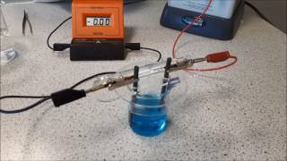 AQA Electrolysis required practical [upl. by Mik]