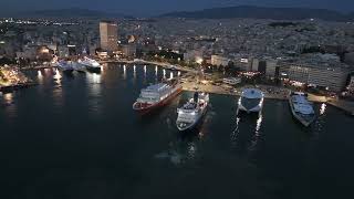 Piraeus Port of Athens Greece [upl. by Cardwell7]