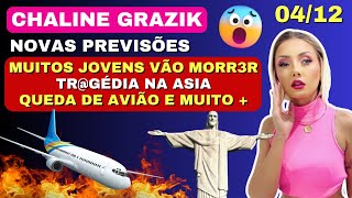 CHALINE GRAZIK PREVISÕES INÉDITAS PARA O BRASIL 041223 🇧🇷💖 [upl. by Eninahs]