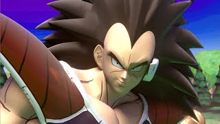 The Raditz Arc but its 3D Animated Blender [upl. by Pan]