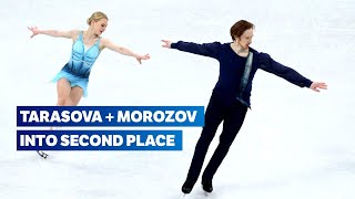 ⛸️ Personal Best for Evgenia Tarasova  Vladimir Morozov  Figure Skating Beijing 2022 [upl. by Nosnirb]