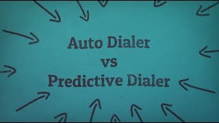 Auto Dialer vs Predictive Dialer [upl. by Giah]