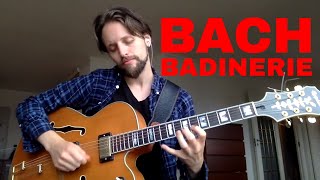 Bach played on guitar  Badinerie [upl. by Ahseram]