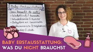 Baby Erstausstattung Was du NICHT brauchst [upl. by Acinoryt]