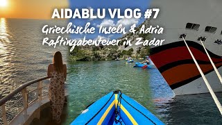 AIDAblu Griechenlnd amp Adria Vlog 7 Raftingabenteuer in Zadar [upl. by Perretta786]