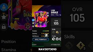 LUIS DÍAZ 🥶☠️ NAVJOT3010 fcmobile shorts [upl. by Aicena]